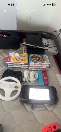 Nintendo Wii U Bundle with Games and Accessories