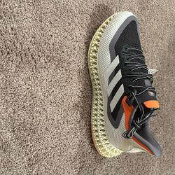 Adidas 4DFWD “Carbon Cloud White” Running Shoes