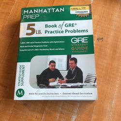 GRE Book Of Practice Problems