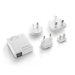 Antec Worldwide Portable 2-Port USB Charger NEW!! NIB