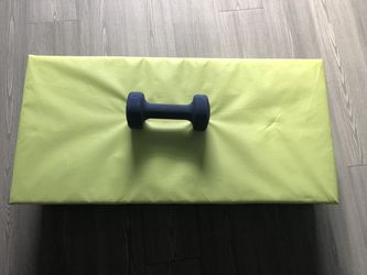 mat and 1 dumbbell, all for $ 20