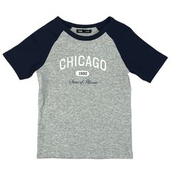 Sinsay Raglan T-Shirt Chicago 1992 State Of Illinois Fits Like XS Label Says M