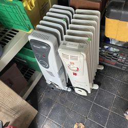 (2) Electric Heaters 