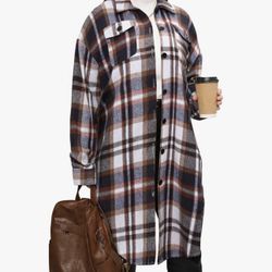 Oversized Flannel Womens 