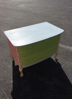 Cute antique painted chest dresser