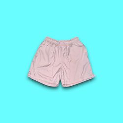 Nike Sportswear Woven Flow Mesh Lined Pink Shorts Medium 