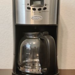 Cooks Essentials 12-Cup Programmable Digital Drip Coffee Maker

