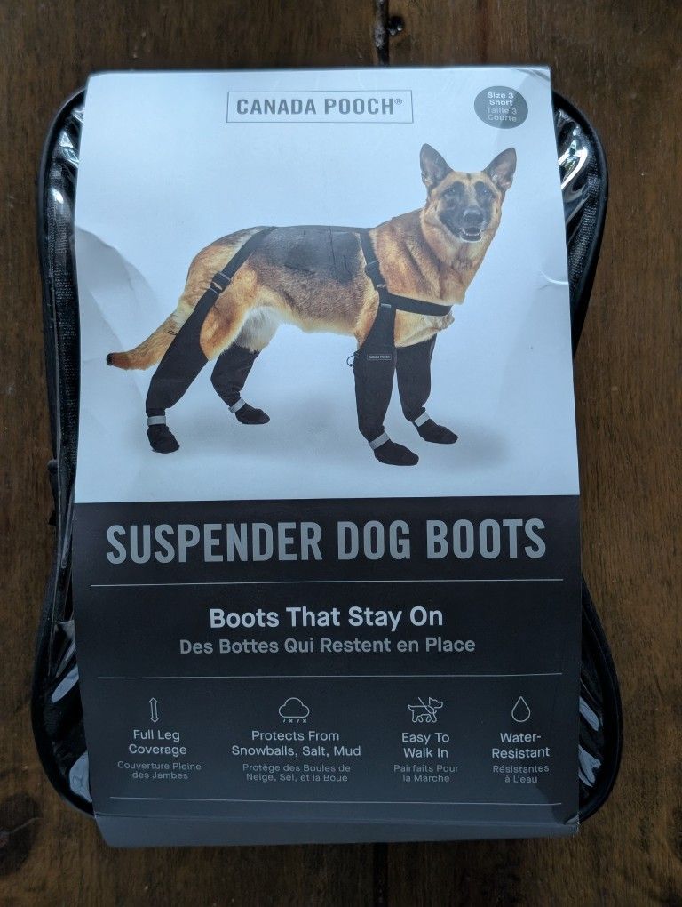 Canada Pooch Suspender Boots