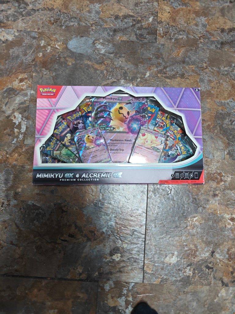 Mimikyu Ex & Alcremie Ex 