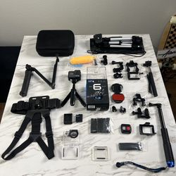 GoPro Hero 6 - Including All The Accessories 