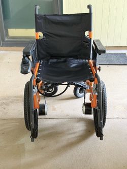 EazinGo Electric Folding Wheelchair