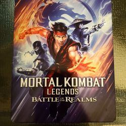 Mortal Kombat Legends Battle Of The Realms Deluxe Blu-ray 