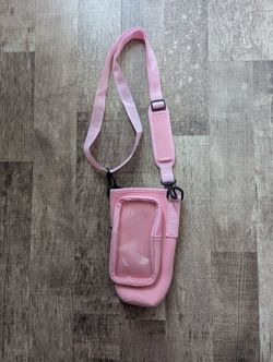 Water Bottle Carrier Bag With Phone Pouch 