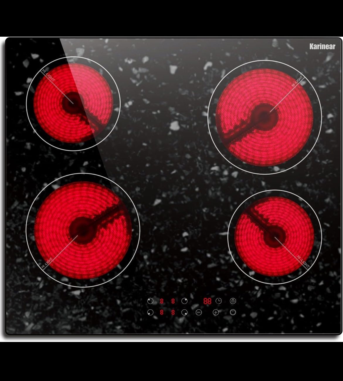 karinear cooktop 24 inch