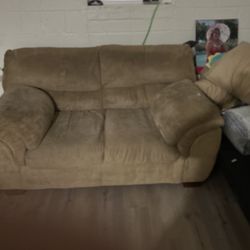 Tan Sofa 