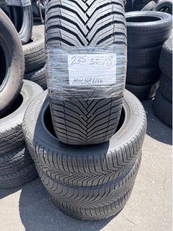235/50/18 Michelin Set Of 4 Tires Like New 98% Tread Life Installed And Balanced // ¡Variedad De Llantas Como Nuevas Pregunte Por Su Medida!