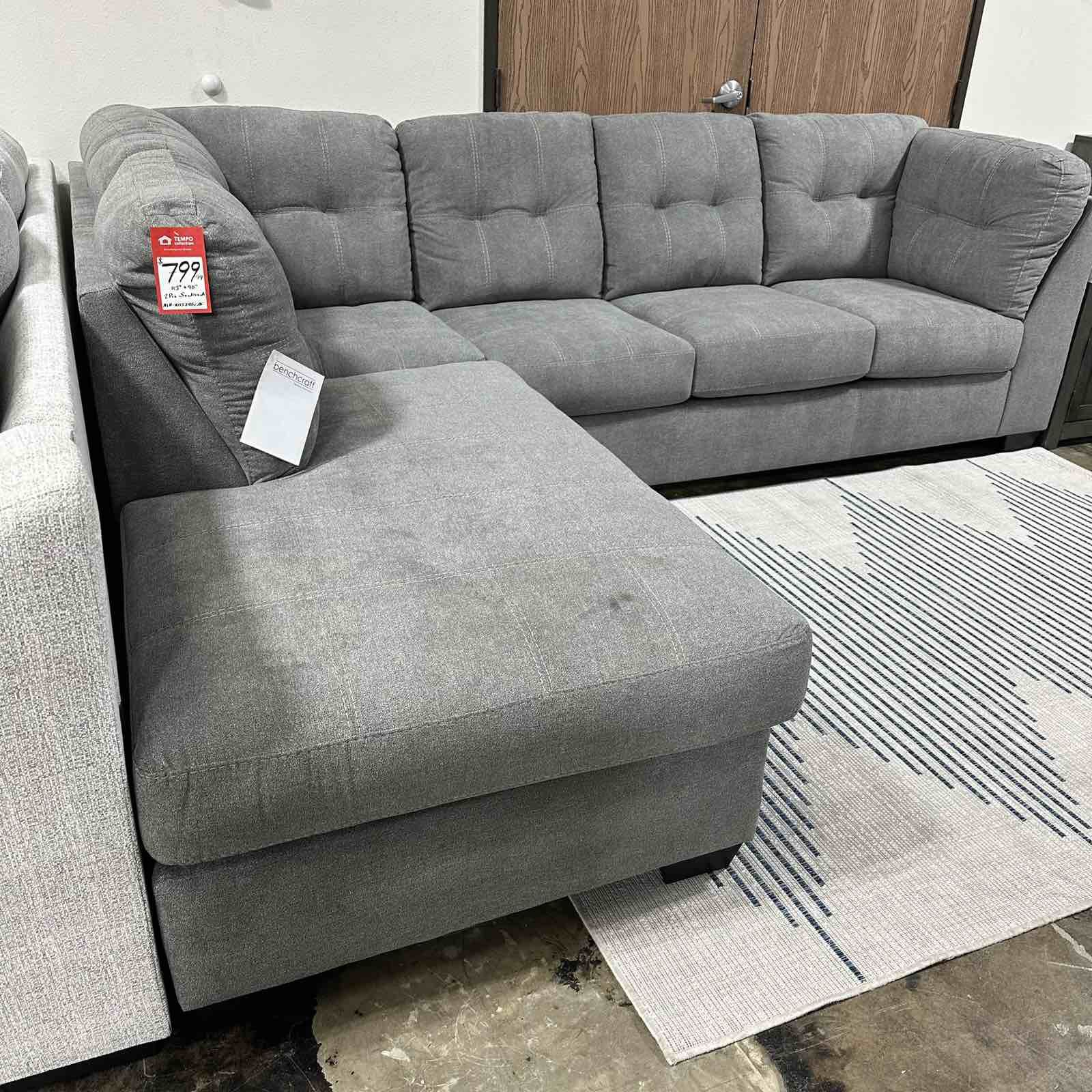Holiday Sale, Same Day Delivery Large Sectional Sku#1055305