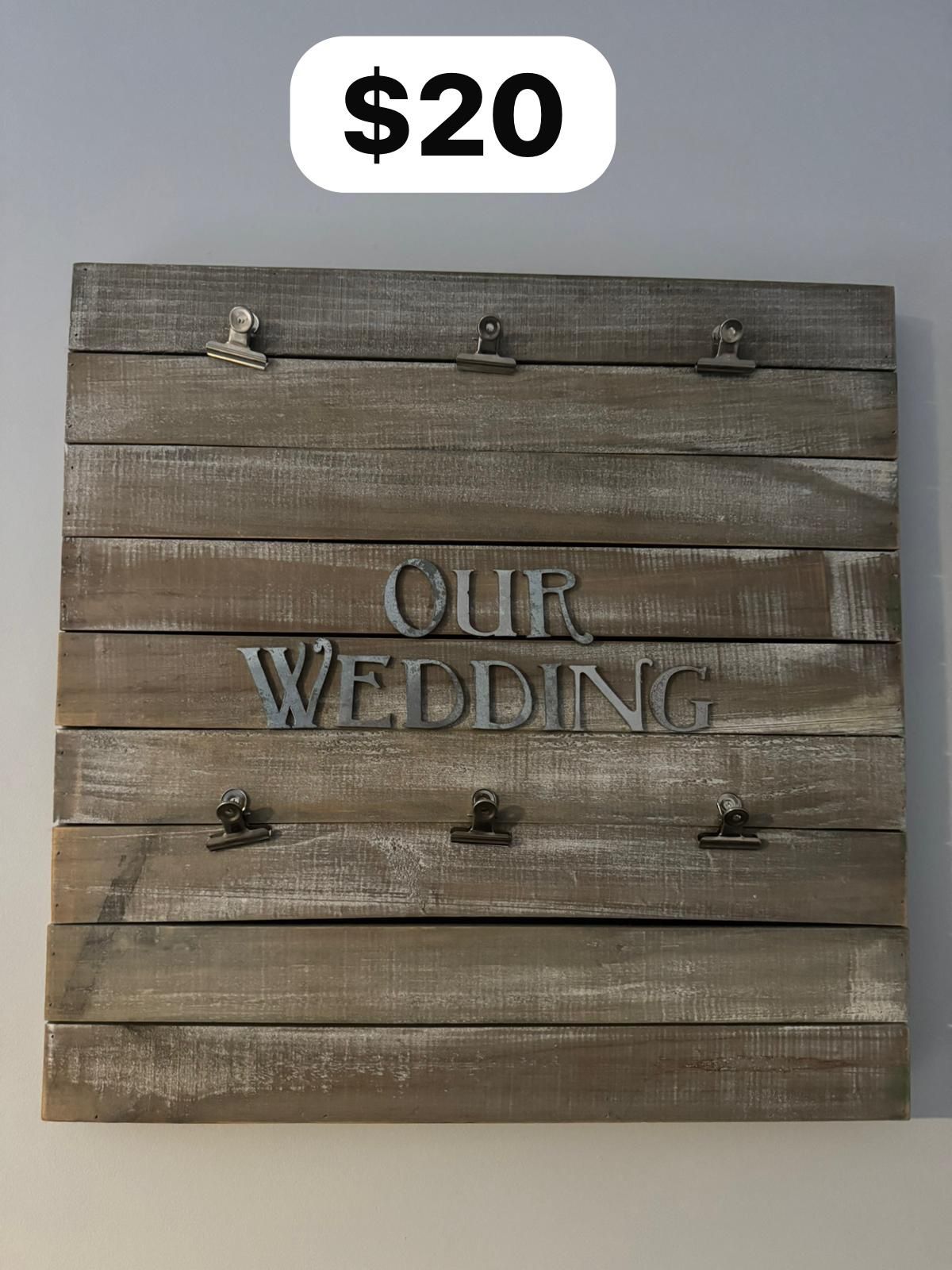 Our Wedding Frame 