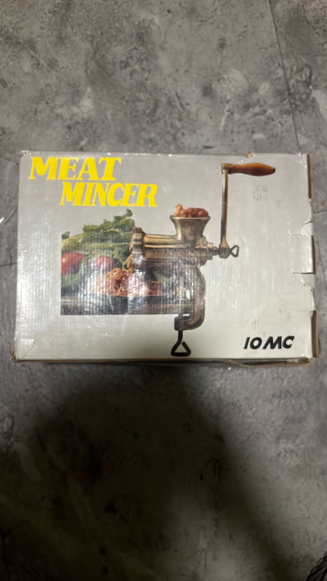 Vintage Meat Mincer IOMC