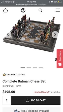 DC Batman Universe FULL Chess Set