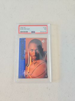 Rookie kobe blue insert PSA 7