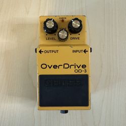 Boss OD-3 OverDrive (Silver Label) 
