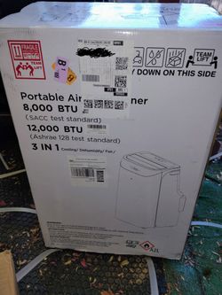 NIB Air Portable Conditioner.  Never been used 8k btu