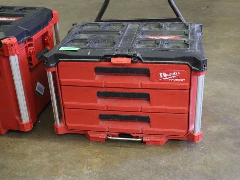 Milwaukee PACKOUT™ 3-Drawer Tool Box (48-22-8443)