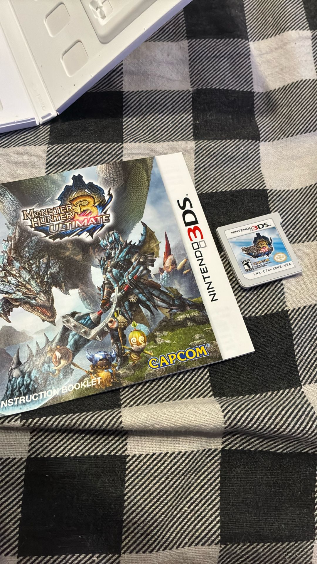 Monster Hunter 3 Ultimate - 3DS Cartridge