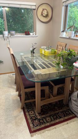 Glass Dining Table