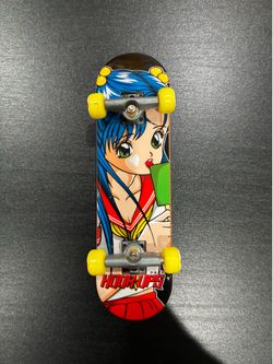 Tech Deck Hook Ups Anime Ice Cream Girl 96 MM Finger Board Skateboard (2000s)