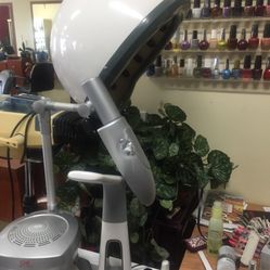 Professional Salon Hood Hair Dryer with Adjustable Stand