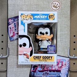 Chef Goofy (Vaulted) Mickey And Friends Funko Pop - Great Condition