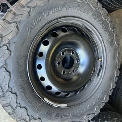 18”  Ineos Granadier Rims And Tires Lt255/70/18