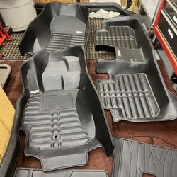 2018 Subaru Forster All Weather Floor Mats And Back Seat Protection  