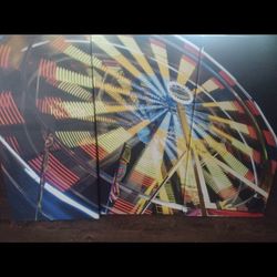 Fairs wheel Picture Frame 