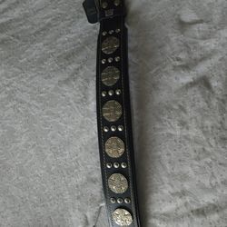 XL Leather Dog Collar