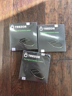 Trezor BITCOIN BTC wallet
