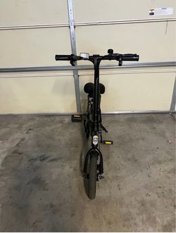 Jetson- Black Folding Electric Bike