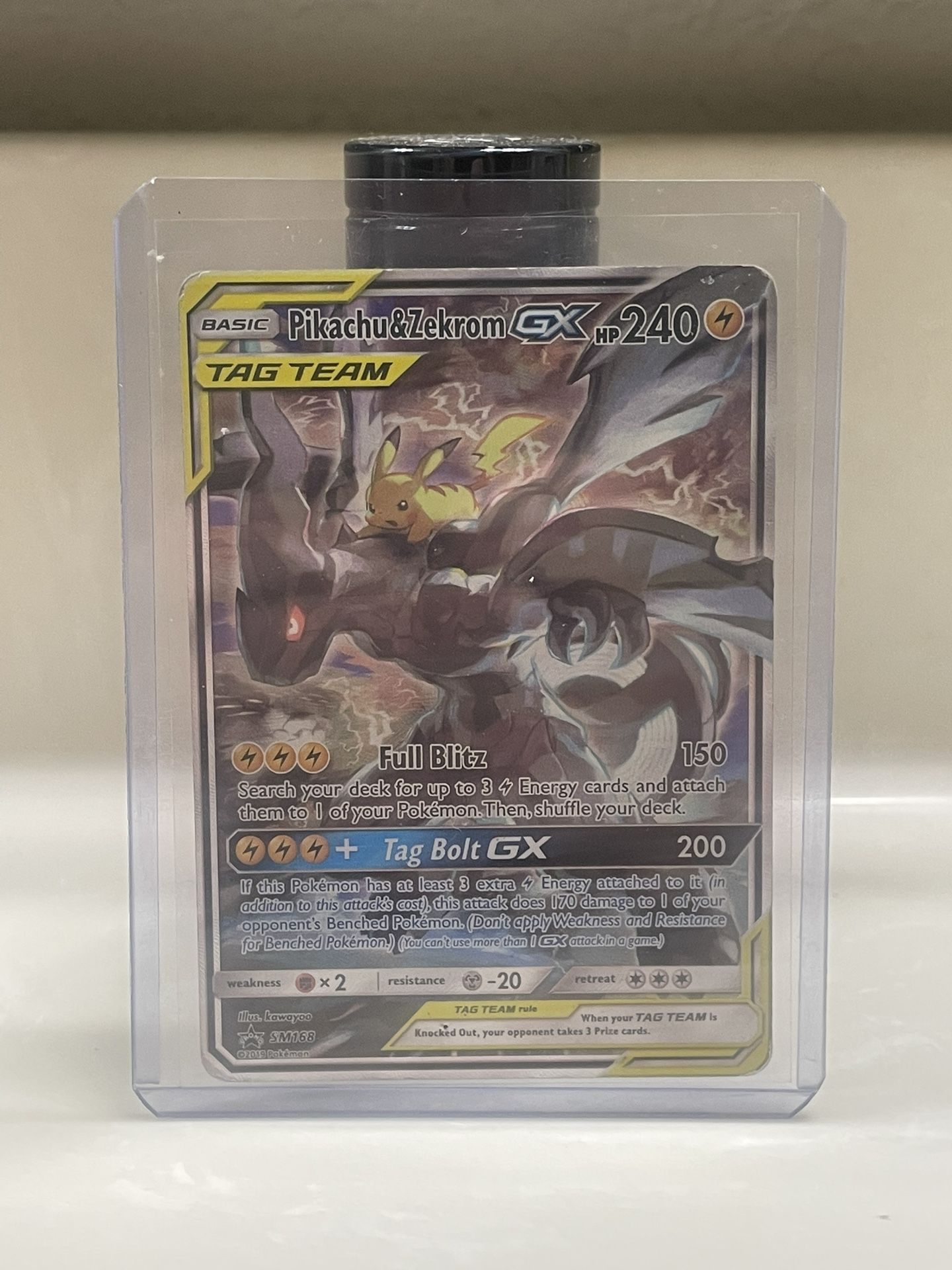 Pikachu And Zekrom Gx