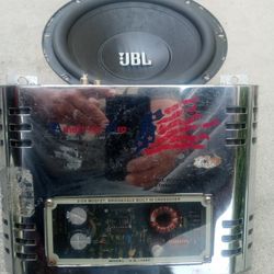 1,800 W Amplifier With JBL Subwoofer