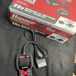 New Impact Wrench And Obd2 Scanner