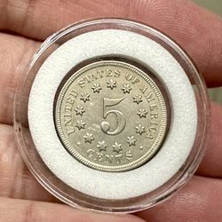 Great Condition 1868 Shield Nickel