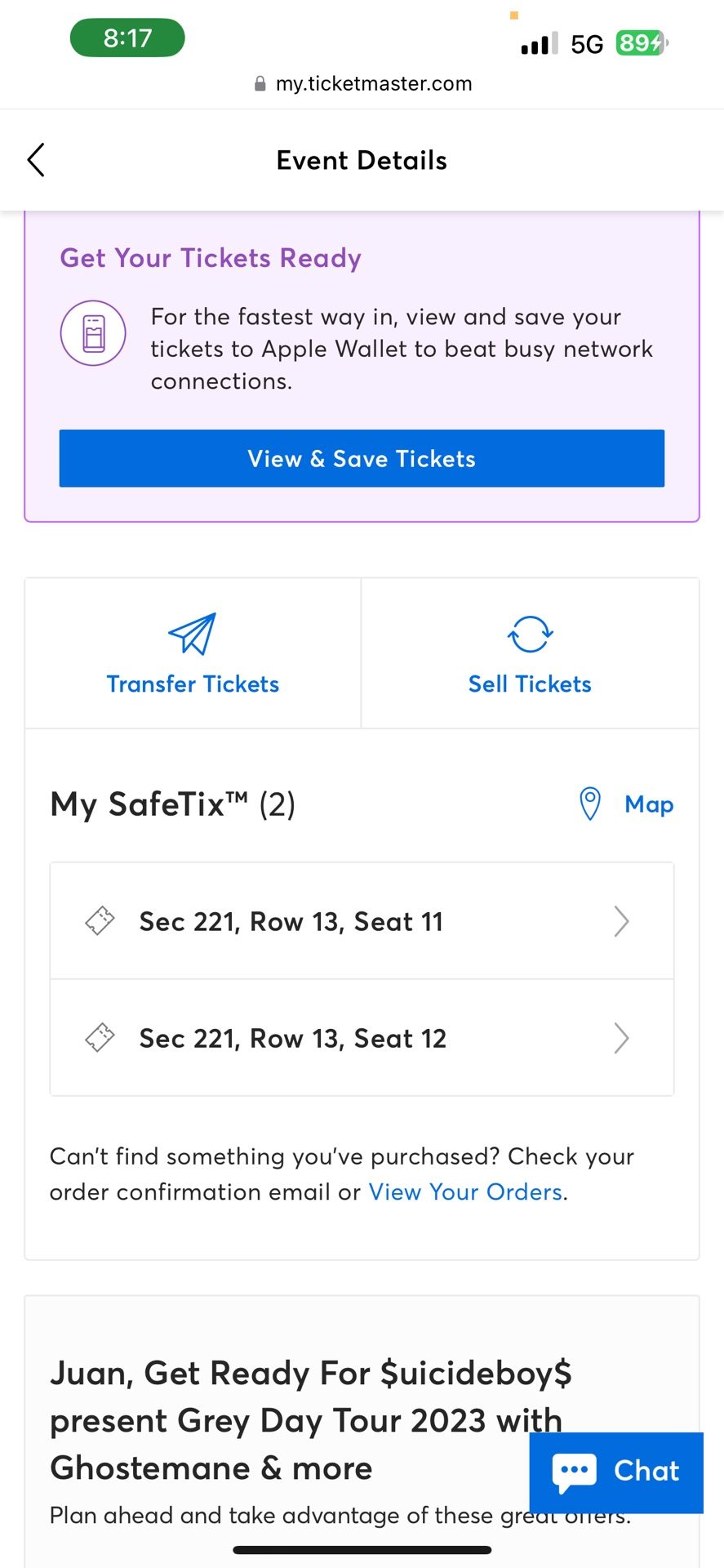 Suicide boys Tickets For Friday 13th San Francisco