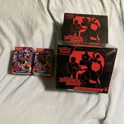 Pokémon Destined Rival ETB/Booster Bundle Sealed