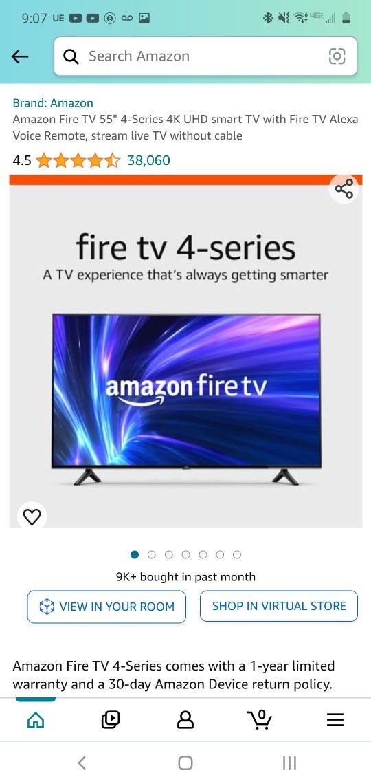 Fire TV 55 4k 4-series