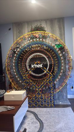 knex 6 foot ferris wheel set (built)