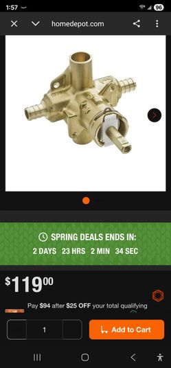 Posi temp valve