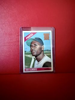 Bob Clemente 1966 Topps Baseball Card 