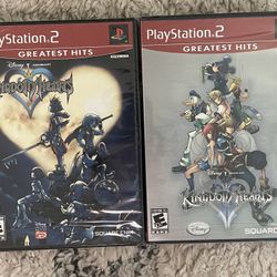 New Sealed PS2 Kingdom Hearts 1 and 2